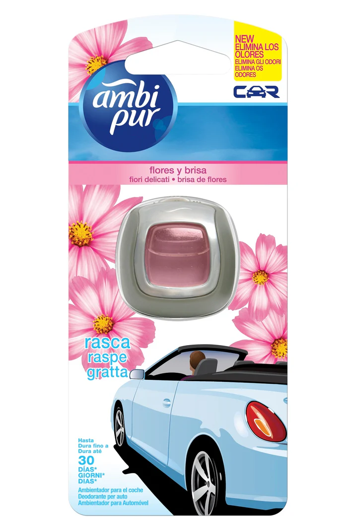 Ambientador Ambipur para ventilador BRISA DE FLORES  2ml